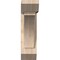 Ekena Millwork Thorton Slat Smooth Bracket w/ Offset Brace, Douglas Fir, 5 1/2"W x 16"D x 20"H BKT0604X16X20THR06SDF - alternate 3